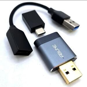 Wireless CarPlay Adapter for Apple 2 in 1 CarPlay and Android Auto Abune